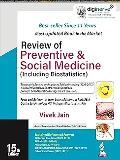 Review of Preventive & Social Medicine (Including Biostatistics) 15thED-Vivek Jain
